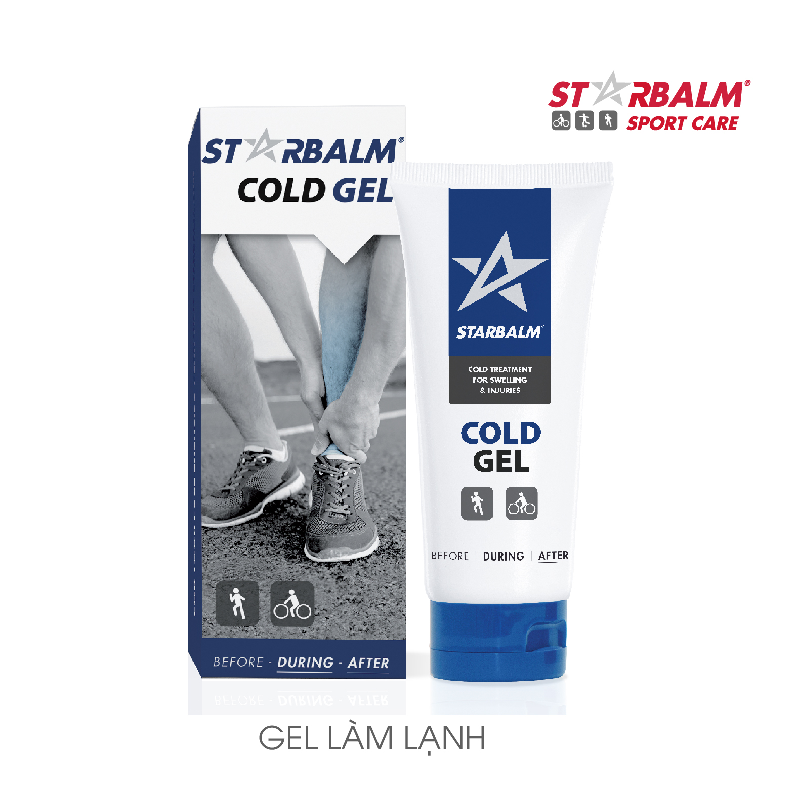 [CHÍNH HÃNG] GEL LÀM LẠNH - COLD GEL STARBALM - HÀ LAN 100ml