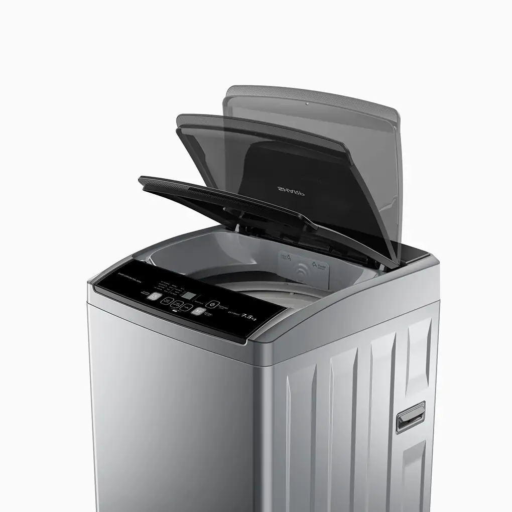 Máy giặt Sharp 7.5kg ES-Y75HV-S 5 chương trình giặt - Hàng chính hãng (Chỉ giao HCM)