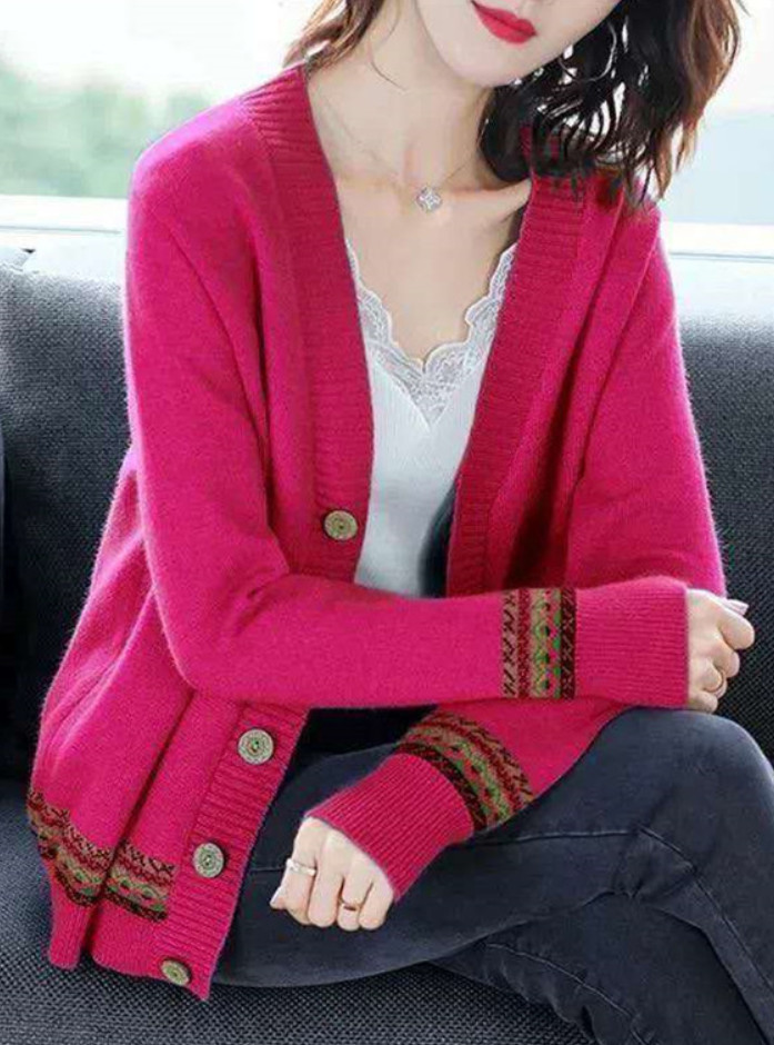 Áo Cardigan Nữ Họa Tiết Xinh Thời Trang Korea ALN037 MayHomes Mẫu Mới Mùa Xuân