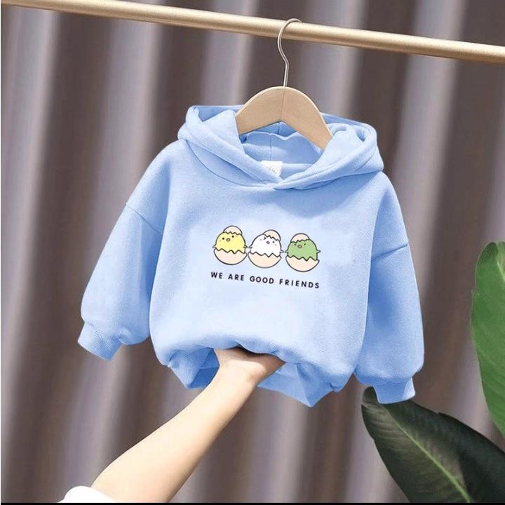 Áo hoodie gà con cute cho bé trai từ 9 đến 33kg , chất nỉ bông siêu xinh