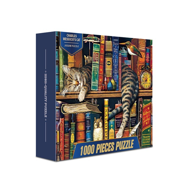 Ghép Hình 1000 Mảnh Tranh Động Vật Jigsaw Puzzle Randomcut 1000 Pcs