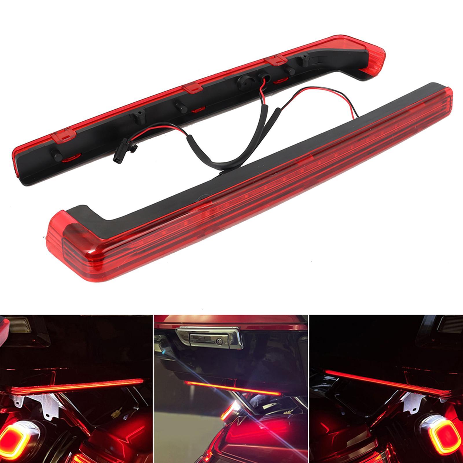 2Pcs LED Side , Motorcycle Parts ,Accessories Cvo the , Black