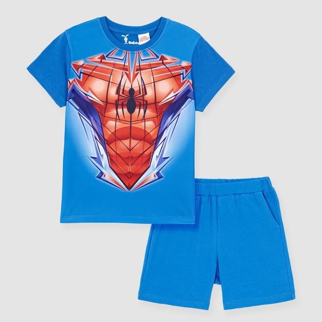 Bộ quần áo bé trai Spider Man ngắn tay RABITY thun thoáng mát 5547