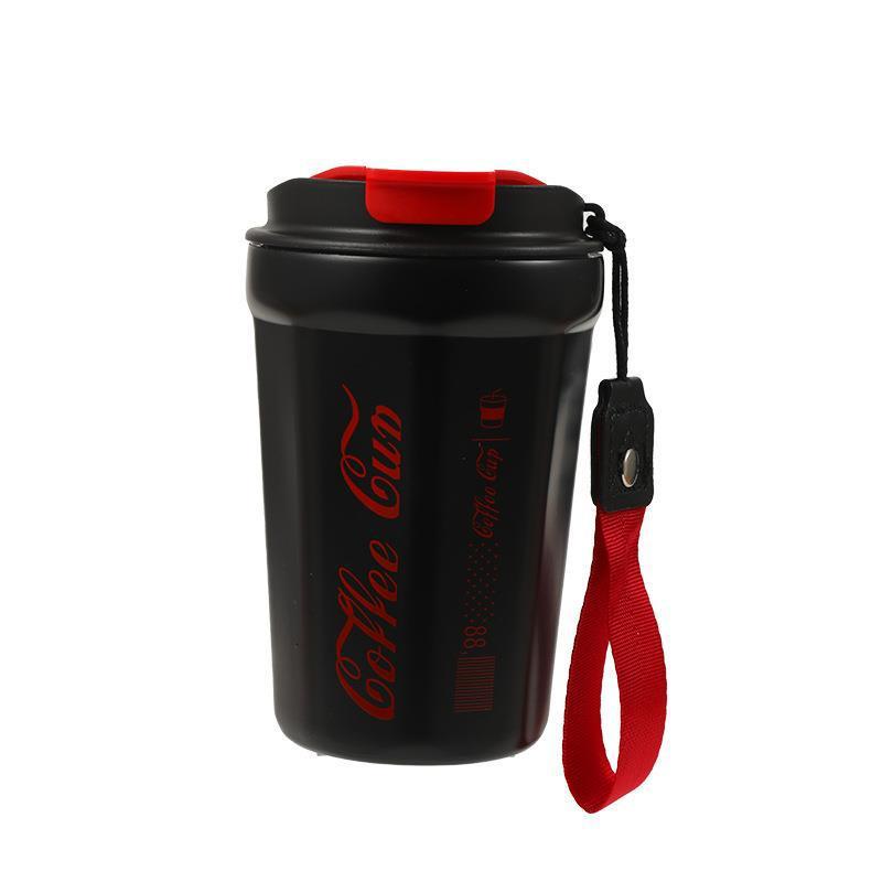 Cốc giữ nhiệt cao cấp uống cà phê họa tết coffe cup inox 304 dày dặn sang trọng dùng trong ô tô văn phòng