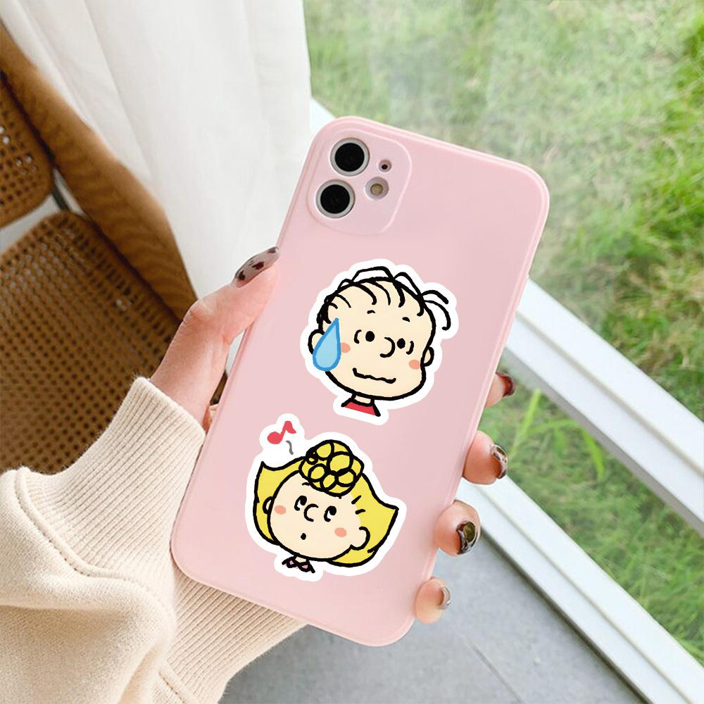 Sticker SNOOPY ICON hoạt hình trang trí mũ bảo hiểm,guitar,ukulele,điện thoại,sổ tay,laptop-mẫu S137