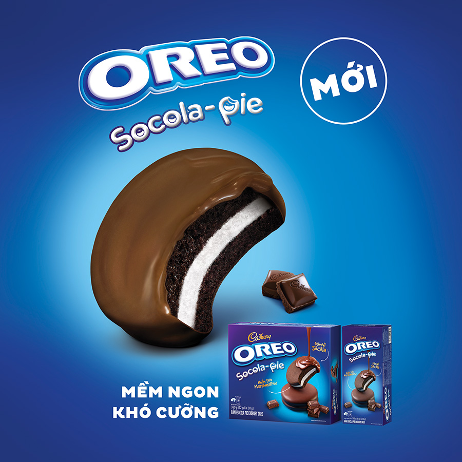 Hộp Bánh Oreo Sôcôla Pie 360g