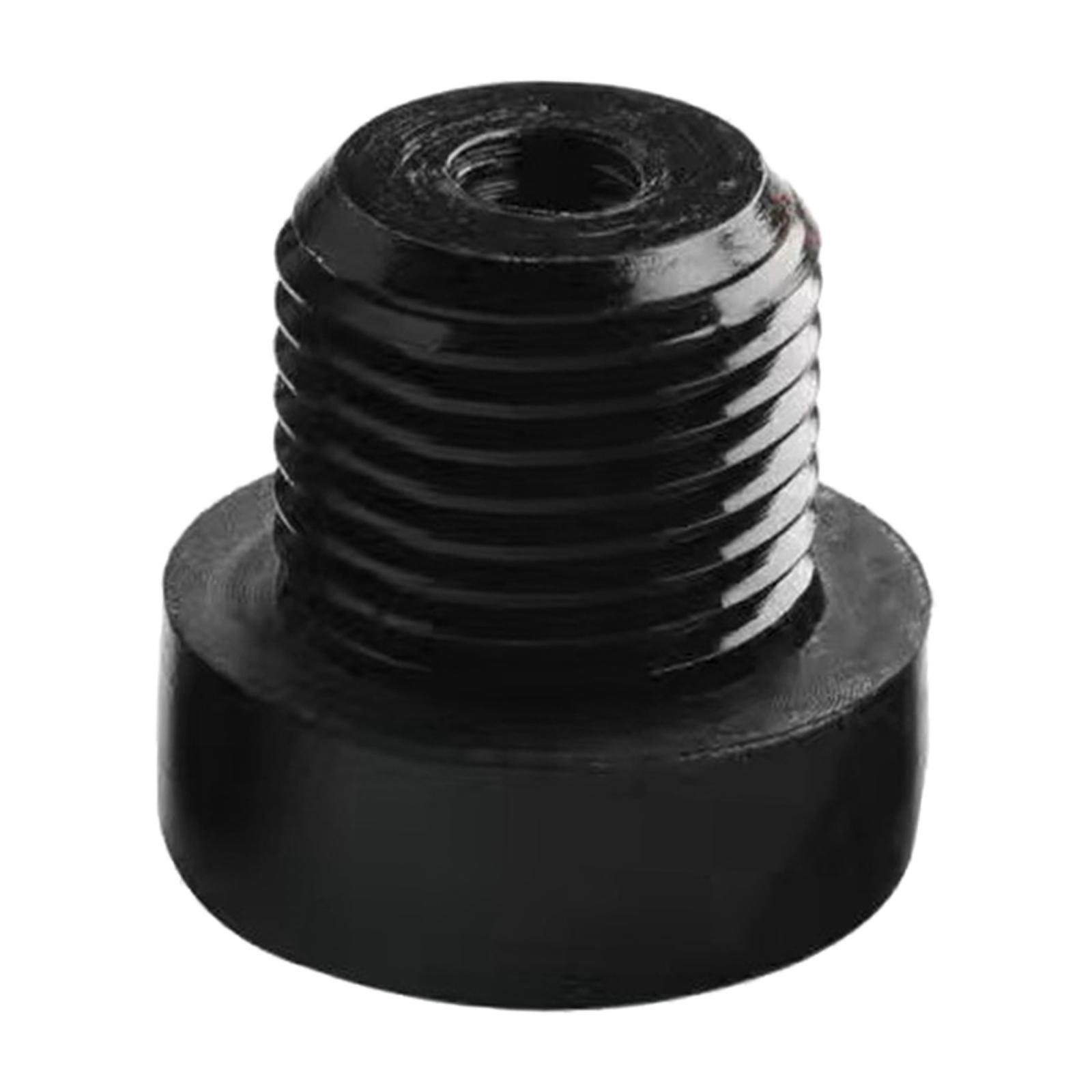 Pool Cue Extension Portable Practical Billiard Bottom Plug for Playing Clubs