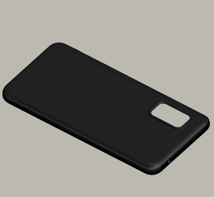 Ốp Lưng Dẻo Siêu Mỏng Đen Cho OPPO A92