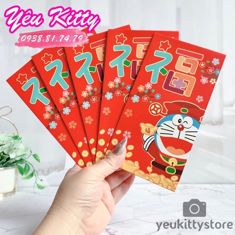 SET 5 BAO LÌ XÌ DORAEMON DOREMON