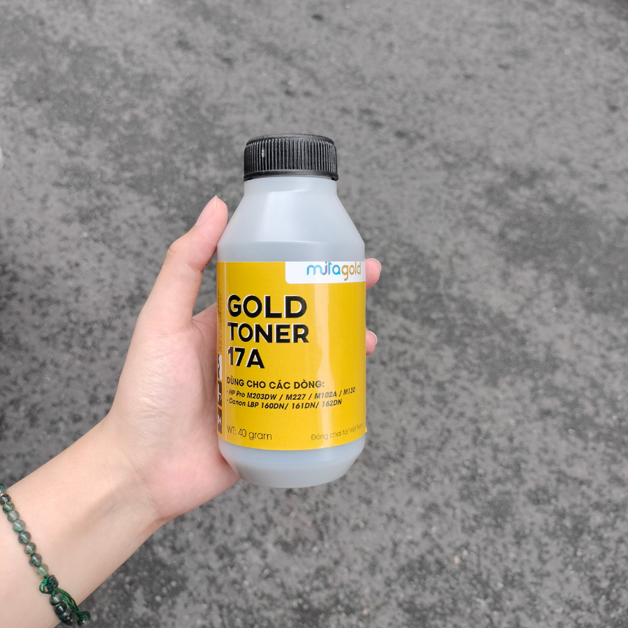 MỰC NẠP LASER TRẮNG ĐEN MITA GOLD TONER 17A/30A - HÀNG CHÍNH HÃNG