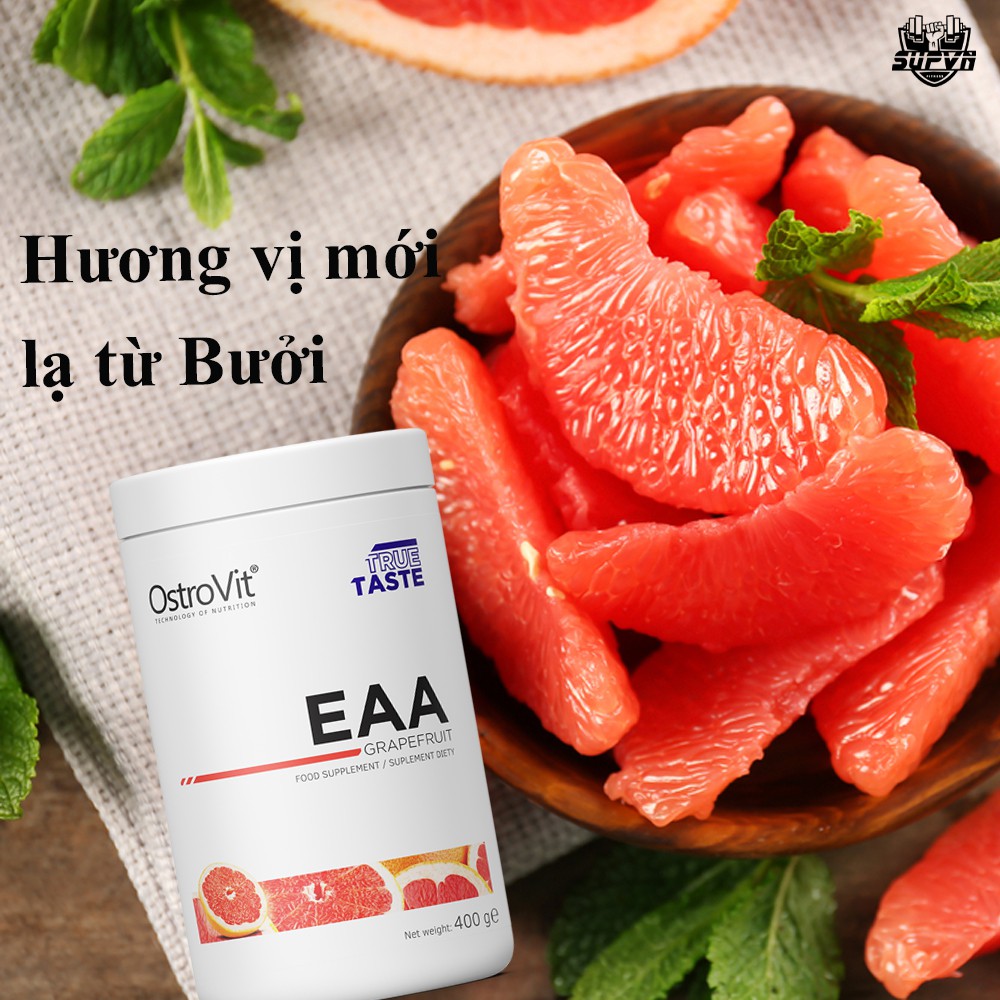 Eaa Ostrovit (40serving) - Bổ sung amino acid hỗ trợ phát triển và phục hồi cơ bắp, ESSENTIAL AMINO ACID OSTROVIT 400g