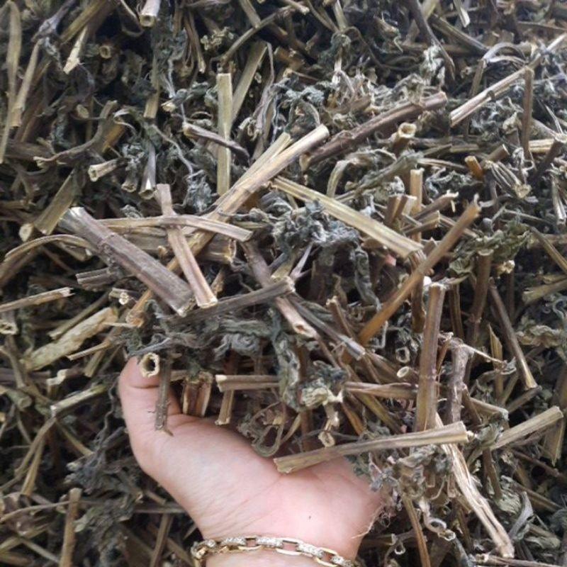 cây bạc hà khô thơm đóng túi 1kg