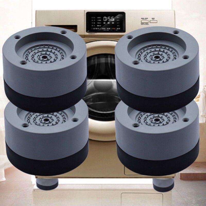Bộ 4 Chân Đế Chống Rung Máy Giặt ️️ Kê Chân Tủ Lạnh, Chống Trượt, Chống Sốc
