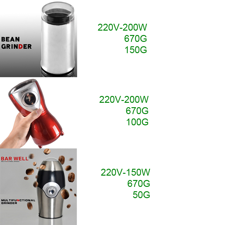 Máy xay cafe mini đa năng cầm tay 150w