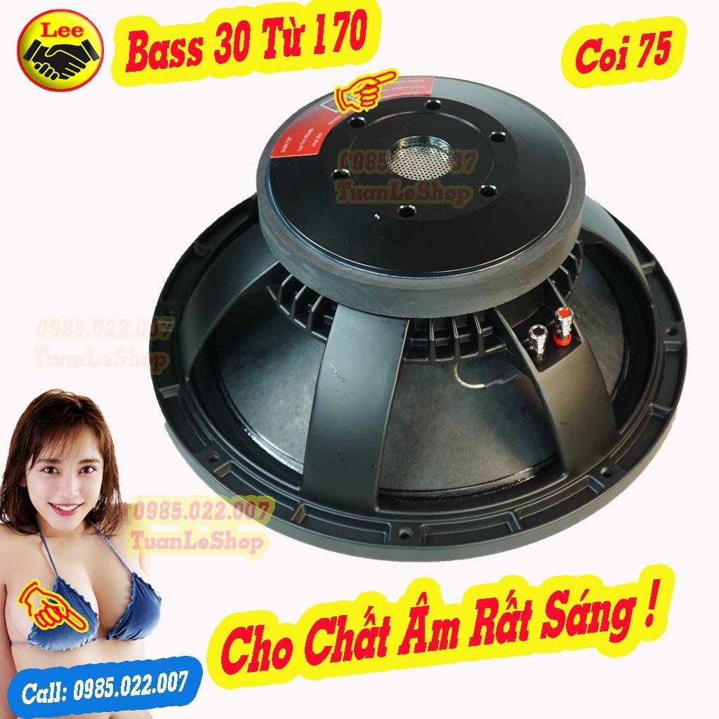 LOA BASS 30 COI 75 TỪ 170 - LOA NHẬP XỊN SÒ – MÀNG TRƠN – GIÁ 02 CHIẾC