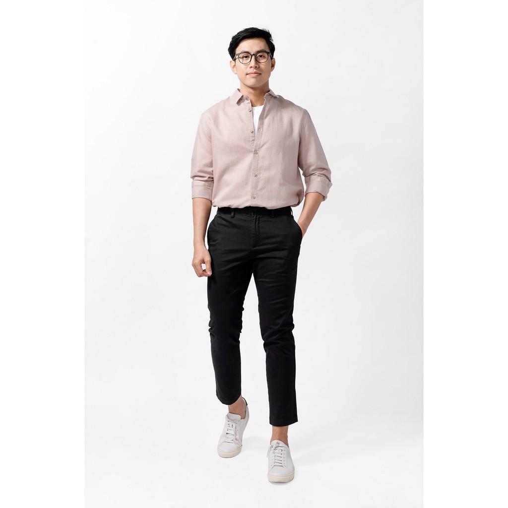 Áo sơ mi nam LINEN x COTTON tay dài 5 màu 10S21SHL006 - Shop LASTORE