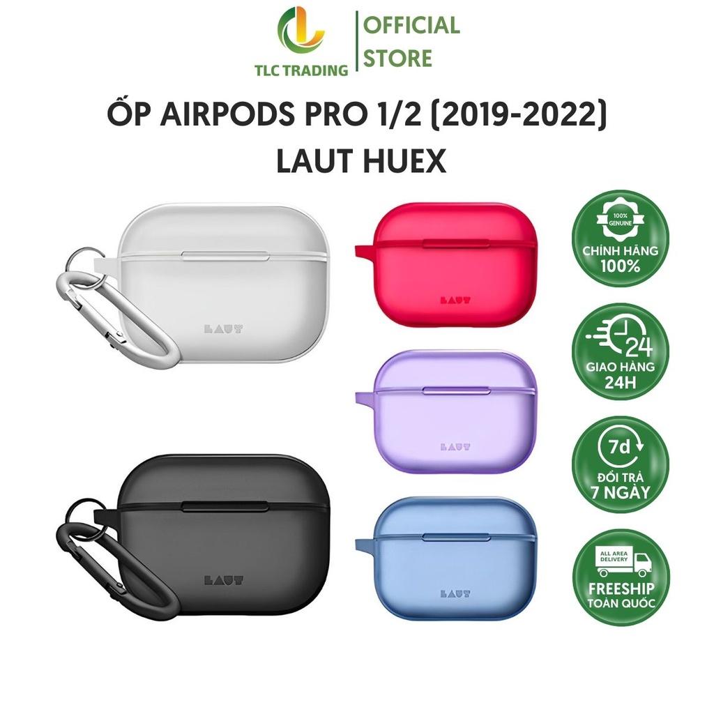 Ốp dành cho Airpods Pro 1/2 (2019-2022) LAUT HUEX Protect Chất Liệu TPU Cao Cấp Hiệu Quả Chống Va Đập  - Hàng chính hãng