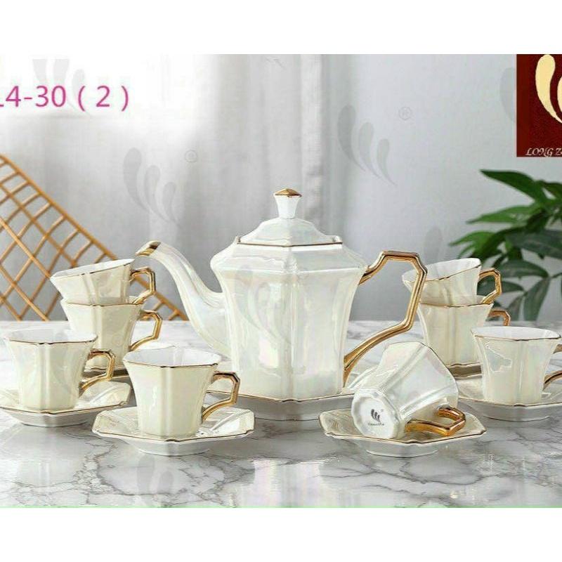 Bộ ấm chén dáng Minh Long cao cấp sang trọng, tinh tế - nhiều mẫu