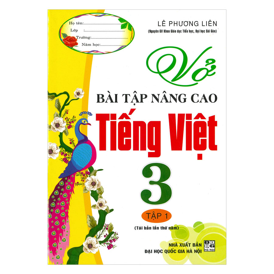 Vở Bài Tập Nâng Cao Tiếng Việt 3 - Tập 1