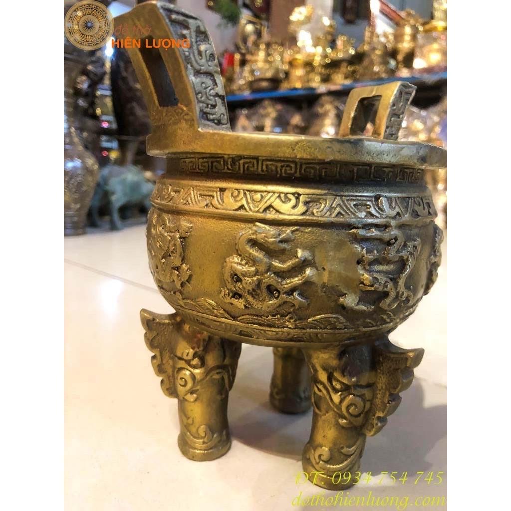 Nồi Trầm Bằng Đồng Cao 16cm, Nặng 1,5kg