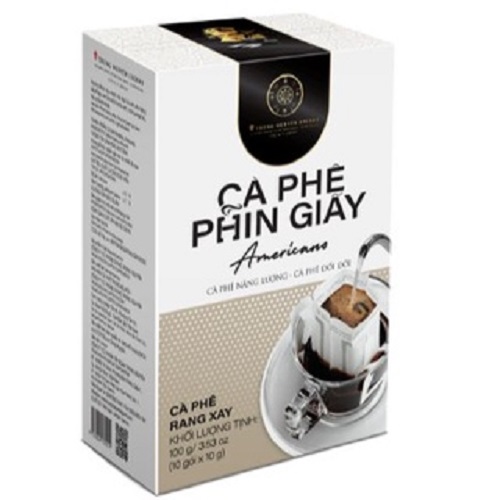 Cà Phê Rang Xay Phin Giấy – Trung Nguyên Legend - Americano - Hộp 10gói