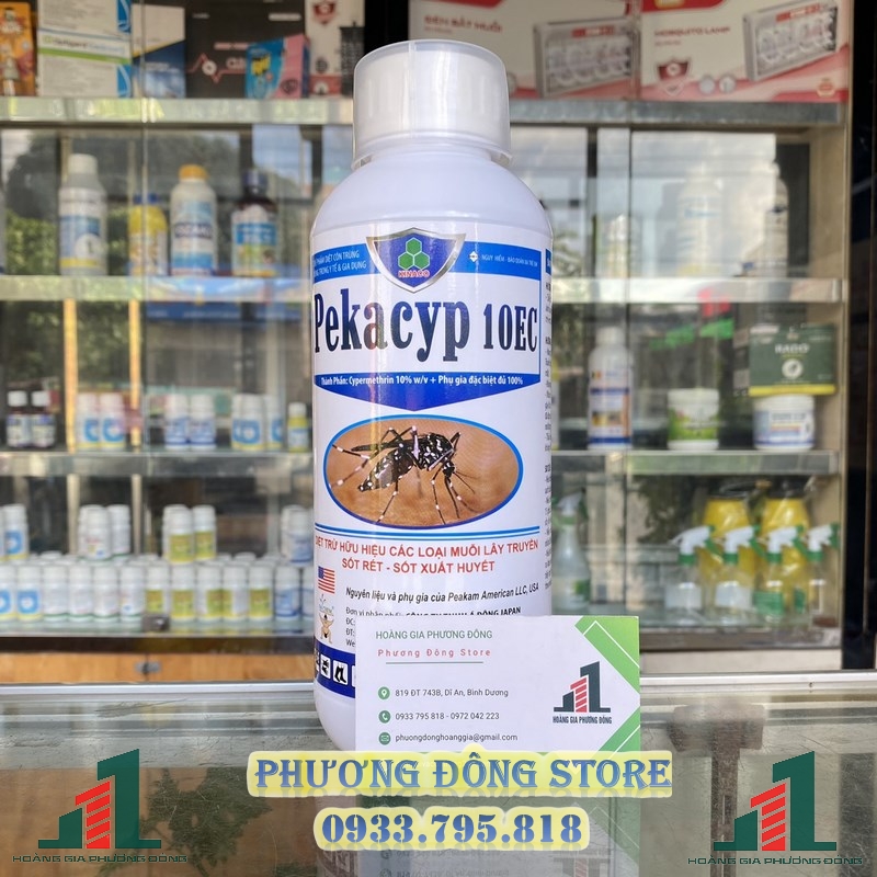 THUỐC DIỆT MUỖI PEKACYP 10EC