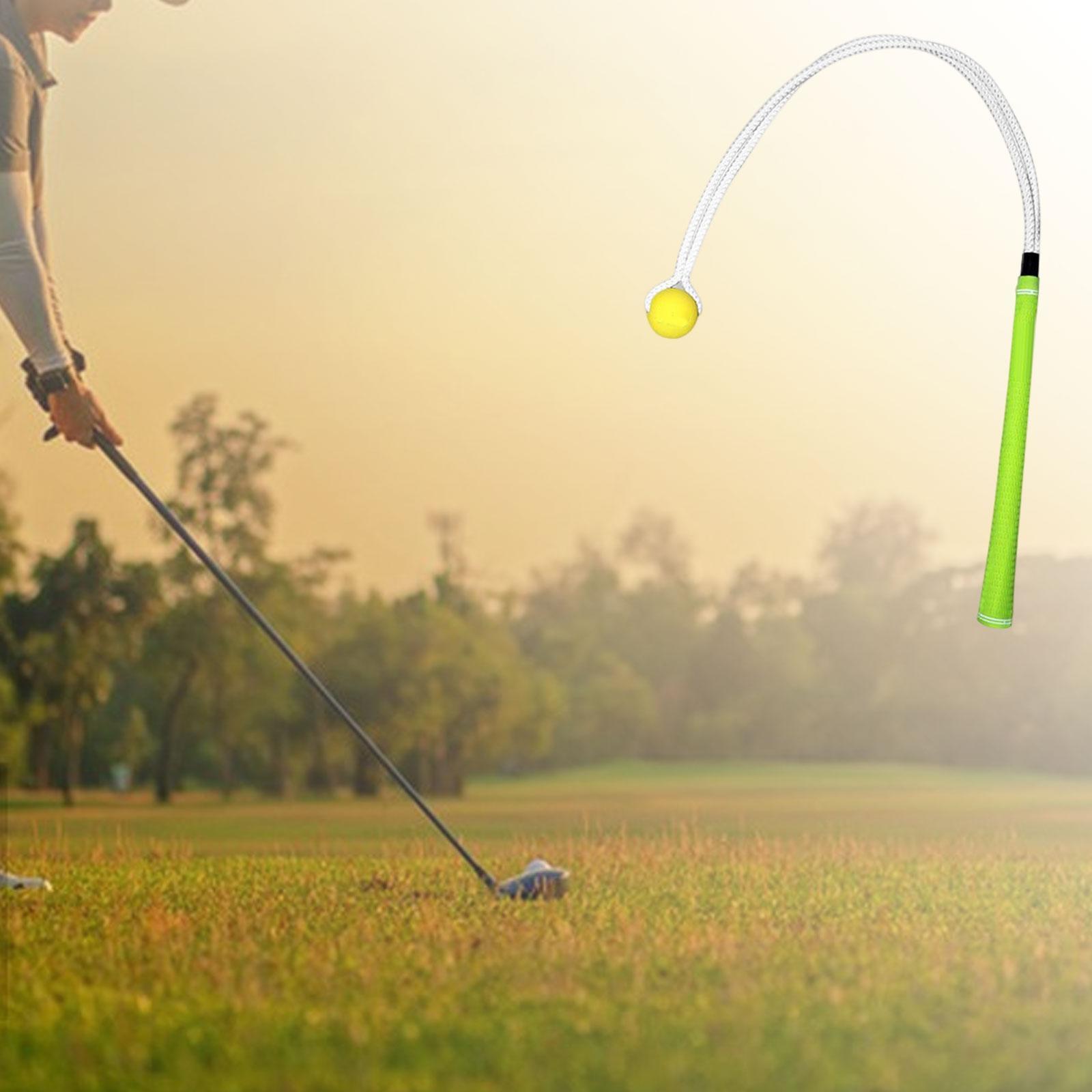 Golf Swing Trainer, Improve & Strength, Non-Slip Handle Design, Flexible Club Shaft with Elasticity, Golf Accessories for Men Women