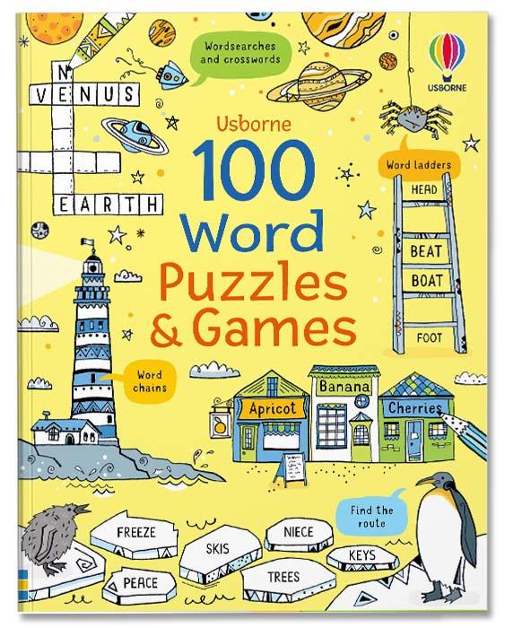 100 Word Puzzles and Games