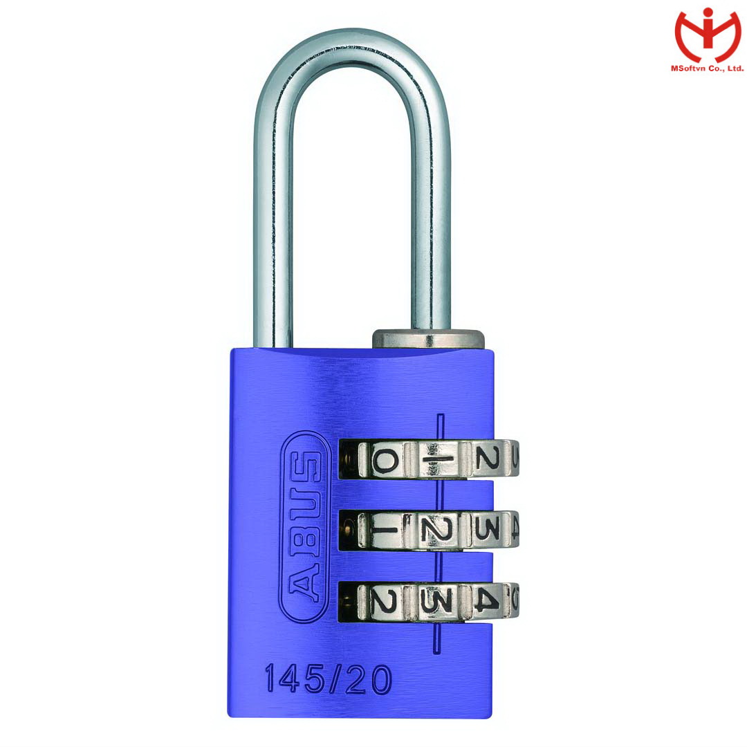 Ổ Khóa Số Abus 145/20 (20mm) - Nâu