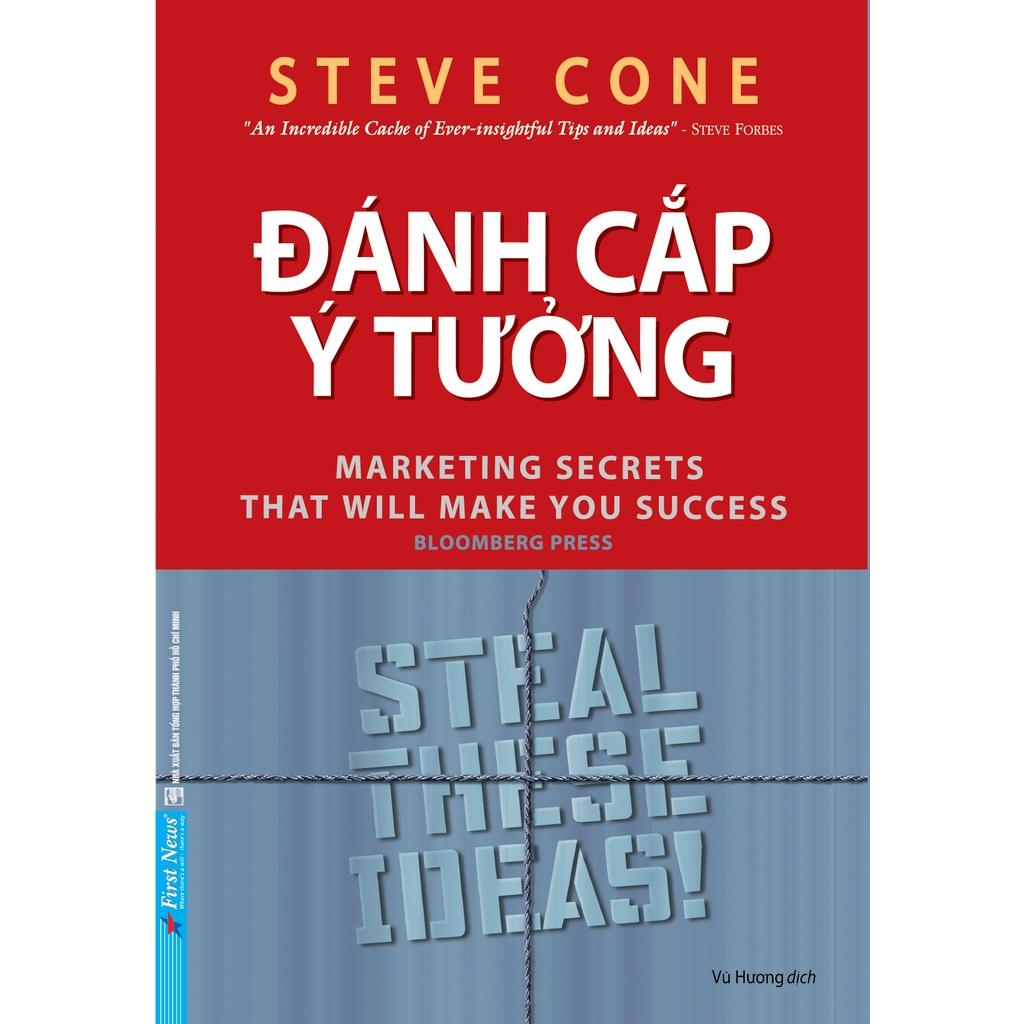 Sách Combo 22 Quy Luật Bất Biến Trong Marketing + Sáng Tạo Chiến Dịch PR Hiệu Quả + Đánh Cắp Ý Tưởng - First News