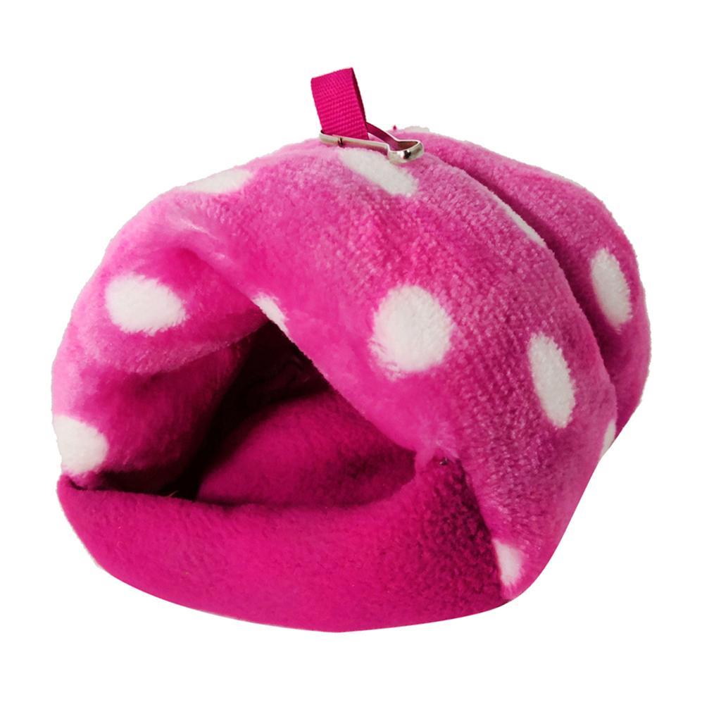 2-pack Cozy Guinea-Pigs Hamster Bed House Hammock Hut Tent Hanging Cage Cave