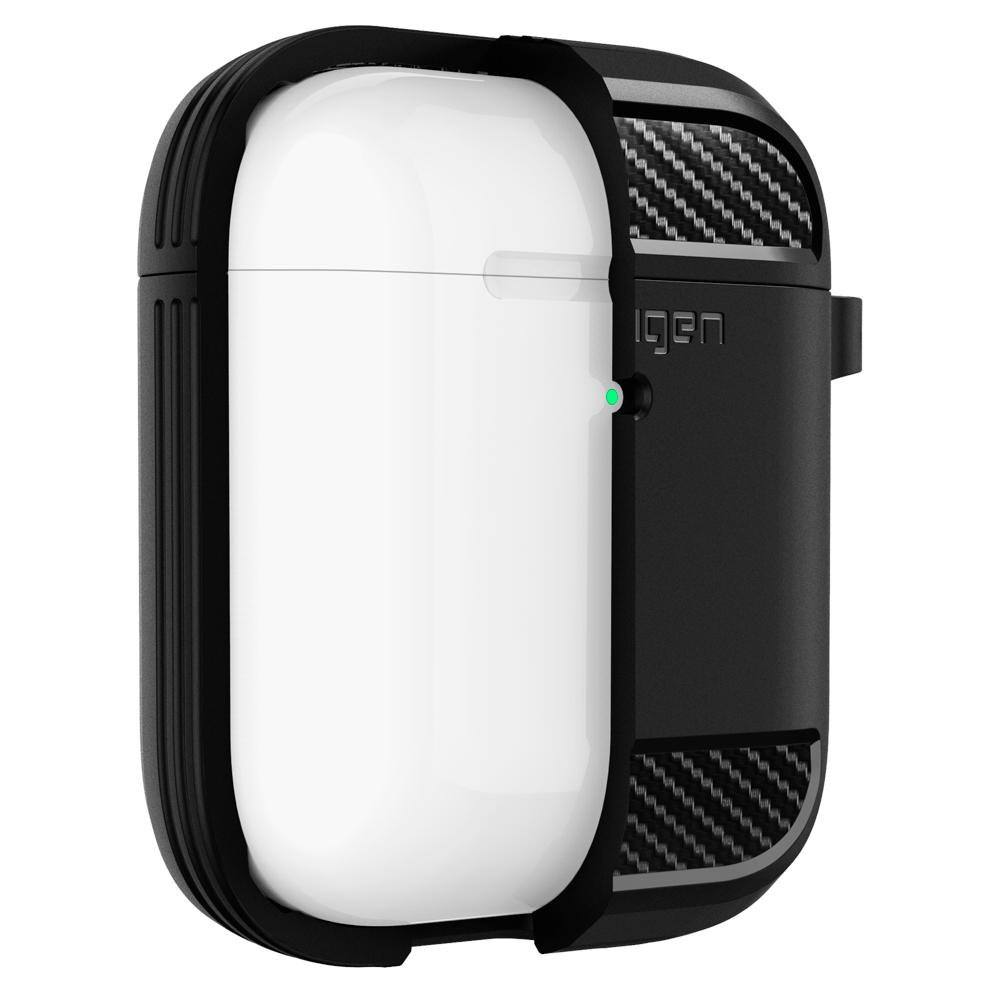 Ốp lưng SPigen Rugged Armor Dành Cho AirPods 1/2  - Hàng Chính Hãng