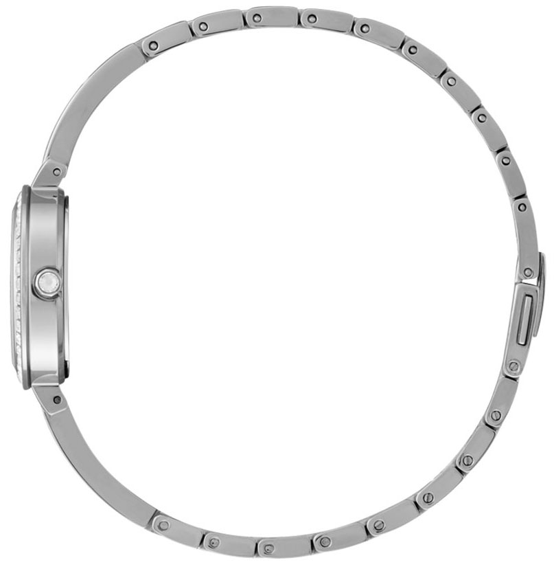 Đồng Hồ Nữ Citizen Đính Đá Swarovski Dây Thép Không Gỉ EM0860-51D - Mặt Xà Cừ (25mm)