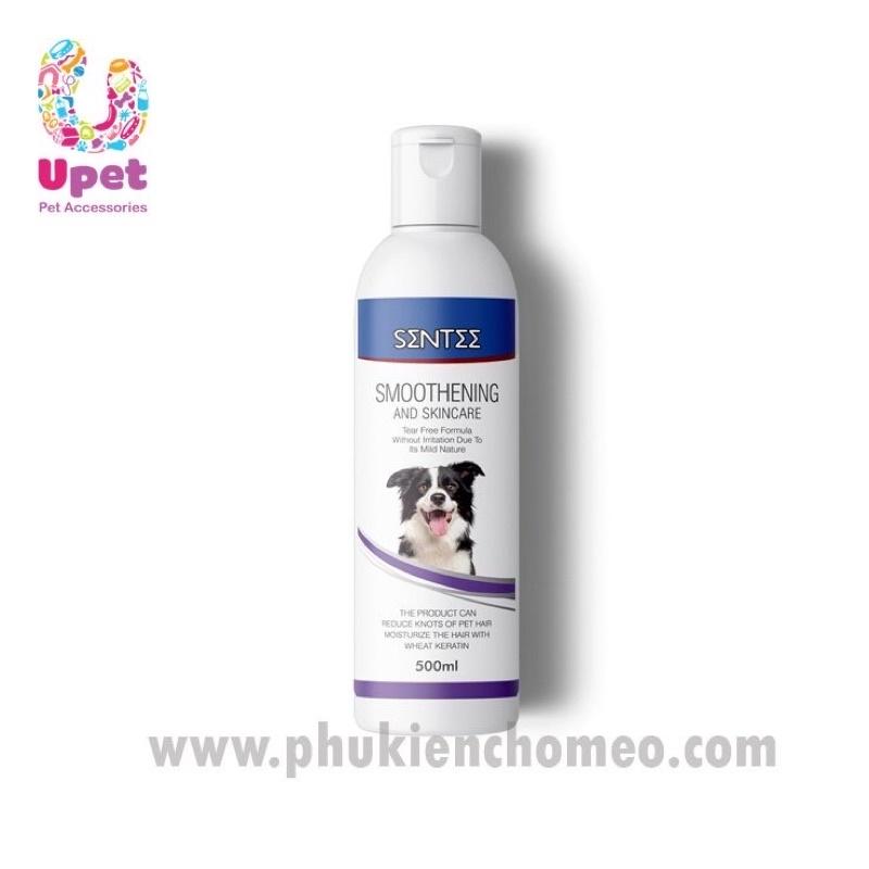 Sữa tắm, Dầu tắm cho chó mèo SenTee lưu hương nước hoa lâu,mùi hương dịu nhẹ 500ml