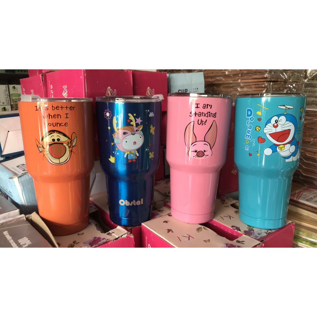 LY GIỮ NHIỆT THÁI LAN 900ML TẶNG KÈM TÚI VÀ ỐNG HÚT