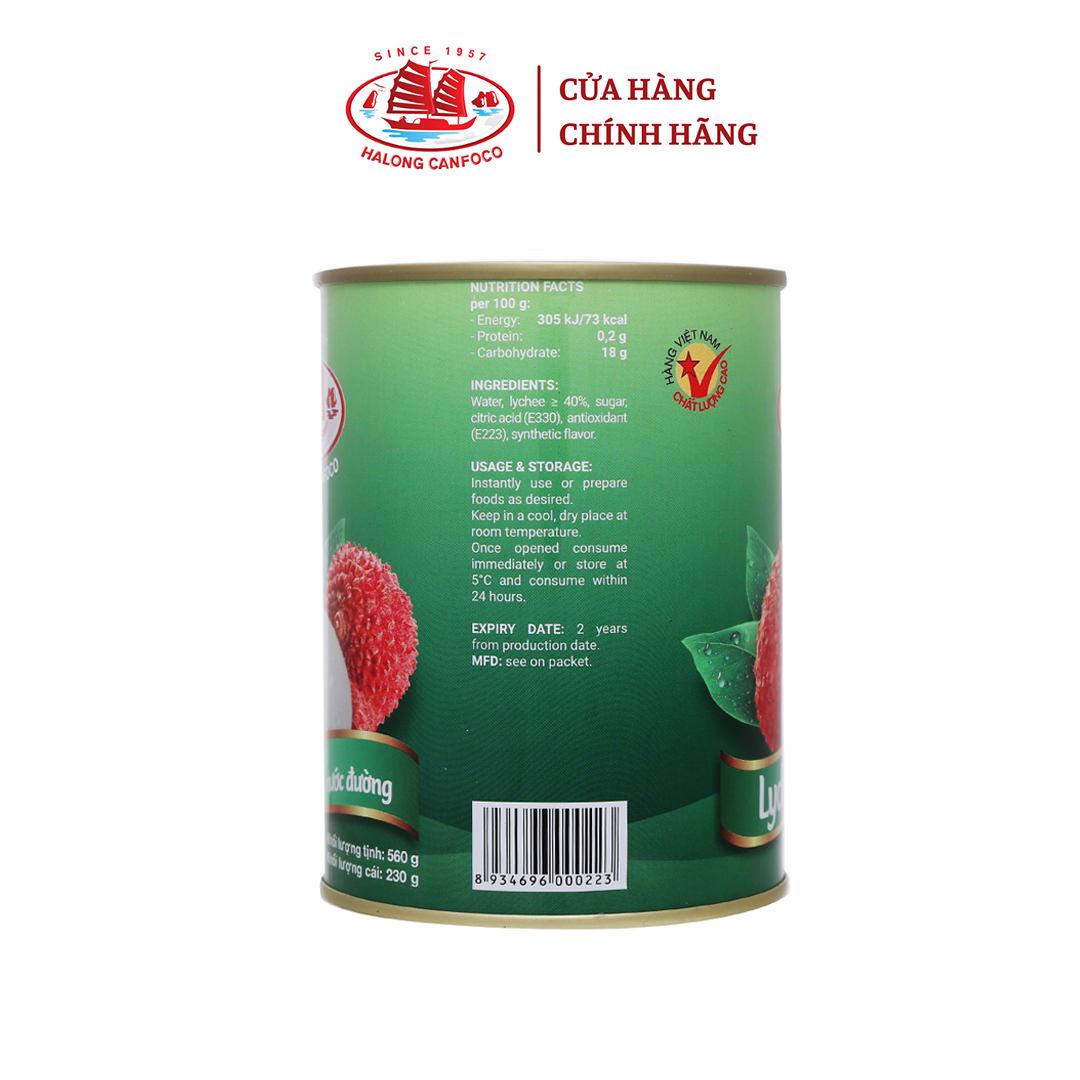 Vải Thiều Nước Đường Hạ Long - 560g