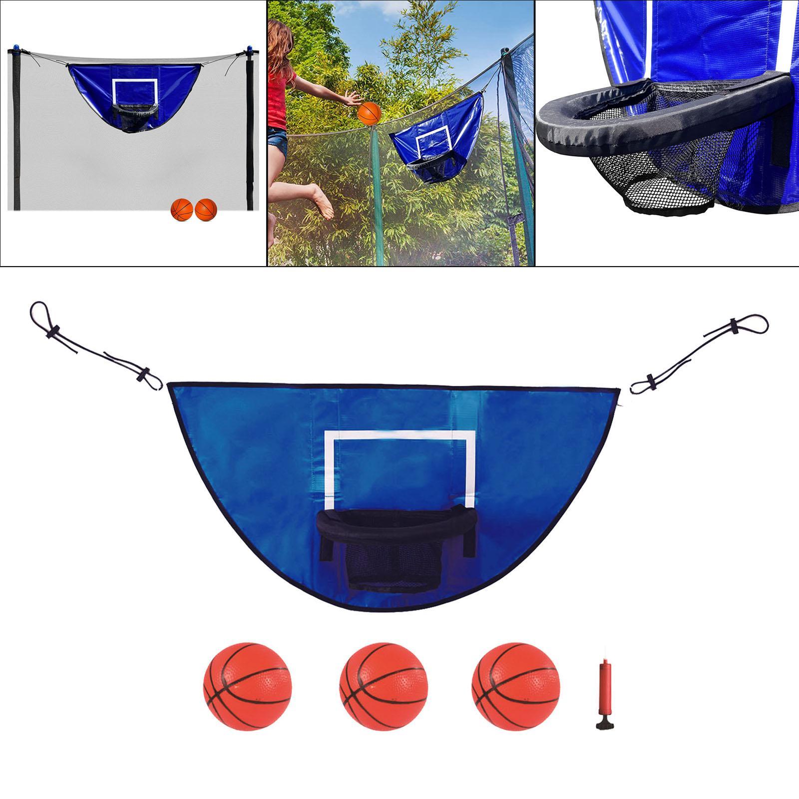 Basketball Hoop for Trampoline Easy Installation Waterproof Basketball Stand
