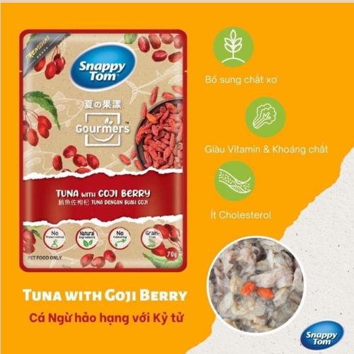 SNAPPY TOM - Pate trái cây cao cấp cho mèo