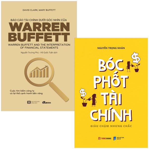 Combo Sách Bóc Phốt Tài Chính + Báo Cáo Tài Chính Dưới Góc Nhìn Của Warren Buffett (Bộ 2 Cuốn)