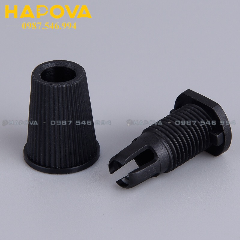 Nút siết dây đèn thả, hạt siết đèn thả HAPOVA 0123