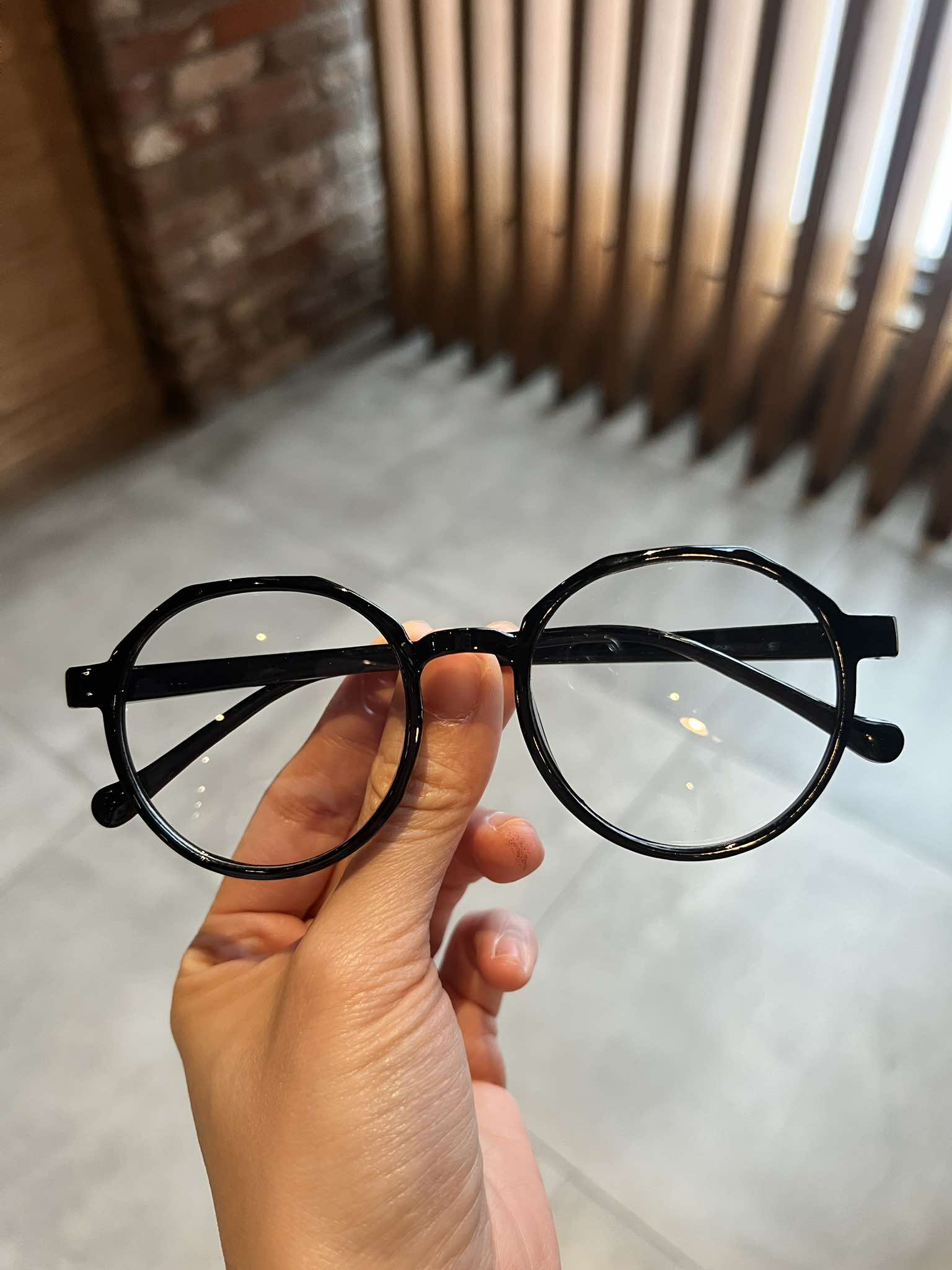 Kính Mắt tròn gọng nhựa dẻo nhẹ