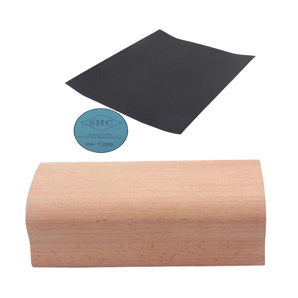 12'' Radius Sanding Block Fingerboard Fretboard Fret Leveling Tool 12 Inch