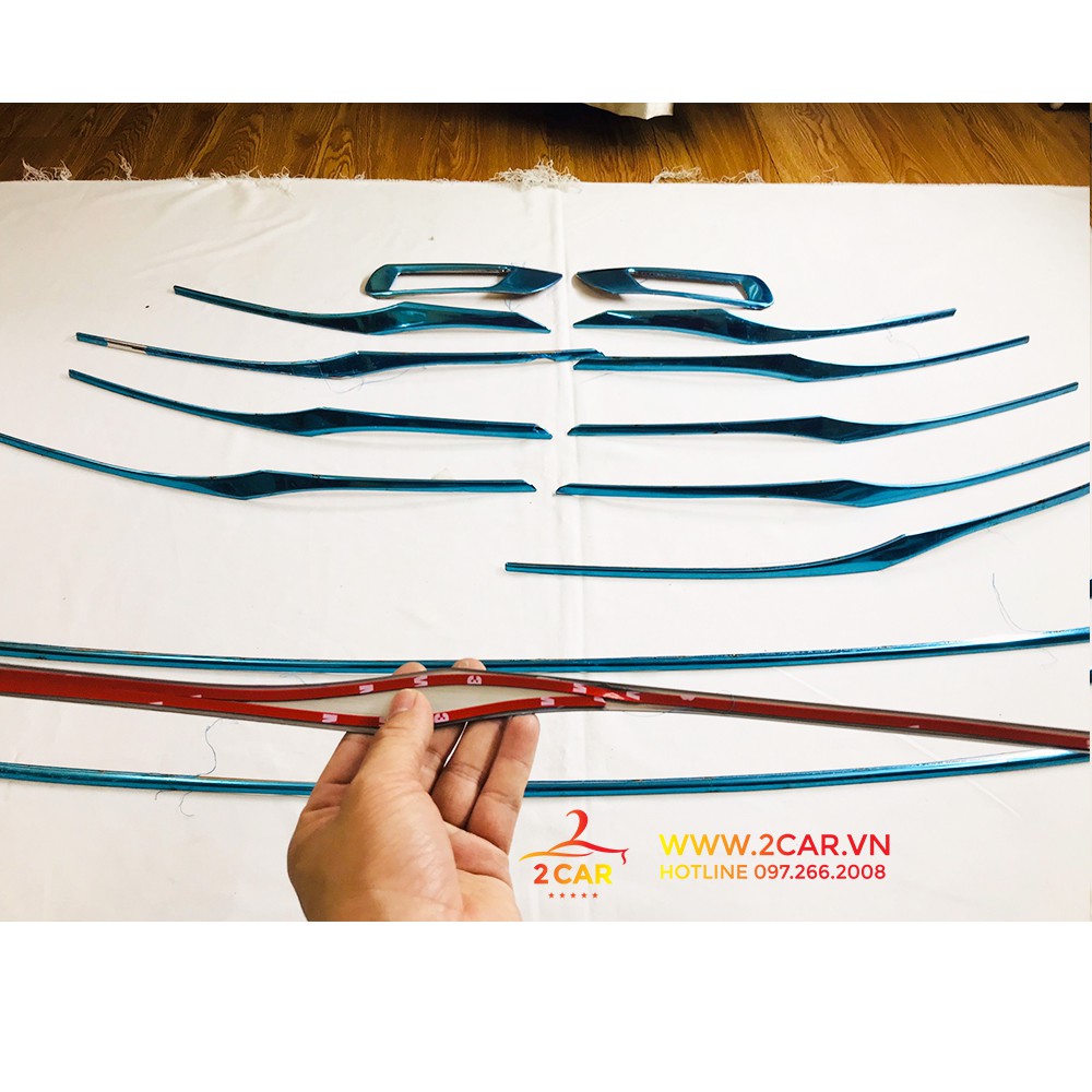 Ốp Mặt Ca lăng, calang xe Toyota Camry 2019 2020 2021 Hàng inox cao cấp