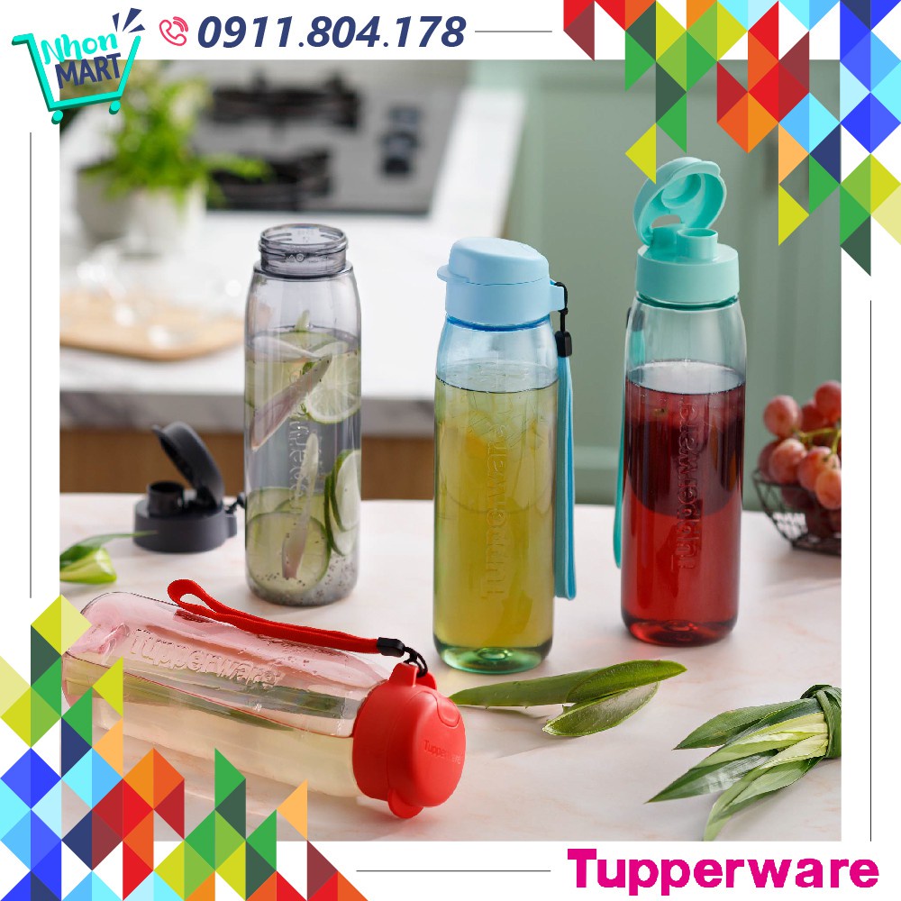 Bình Nước Lohas Flask 750ml Nhựa Nguyên Sinh An Toàn