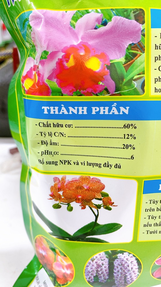 Phân Bón Tan Chậm Chuyên Dùng Hoa Lan  5-5-5 - 30 gói