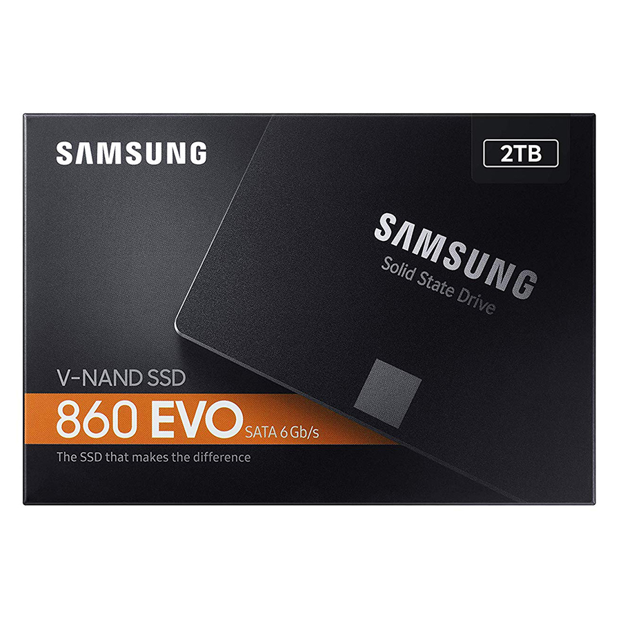 Ổ Cứng SSD Samsung 860 Evo MZ-76E2T0BW 2TB Sata III 2.5 inch - Hàng Nhập Khẩu