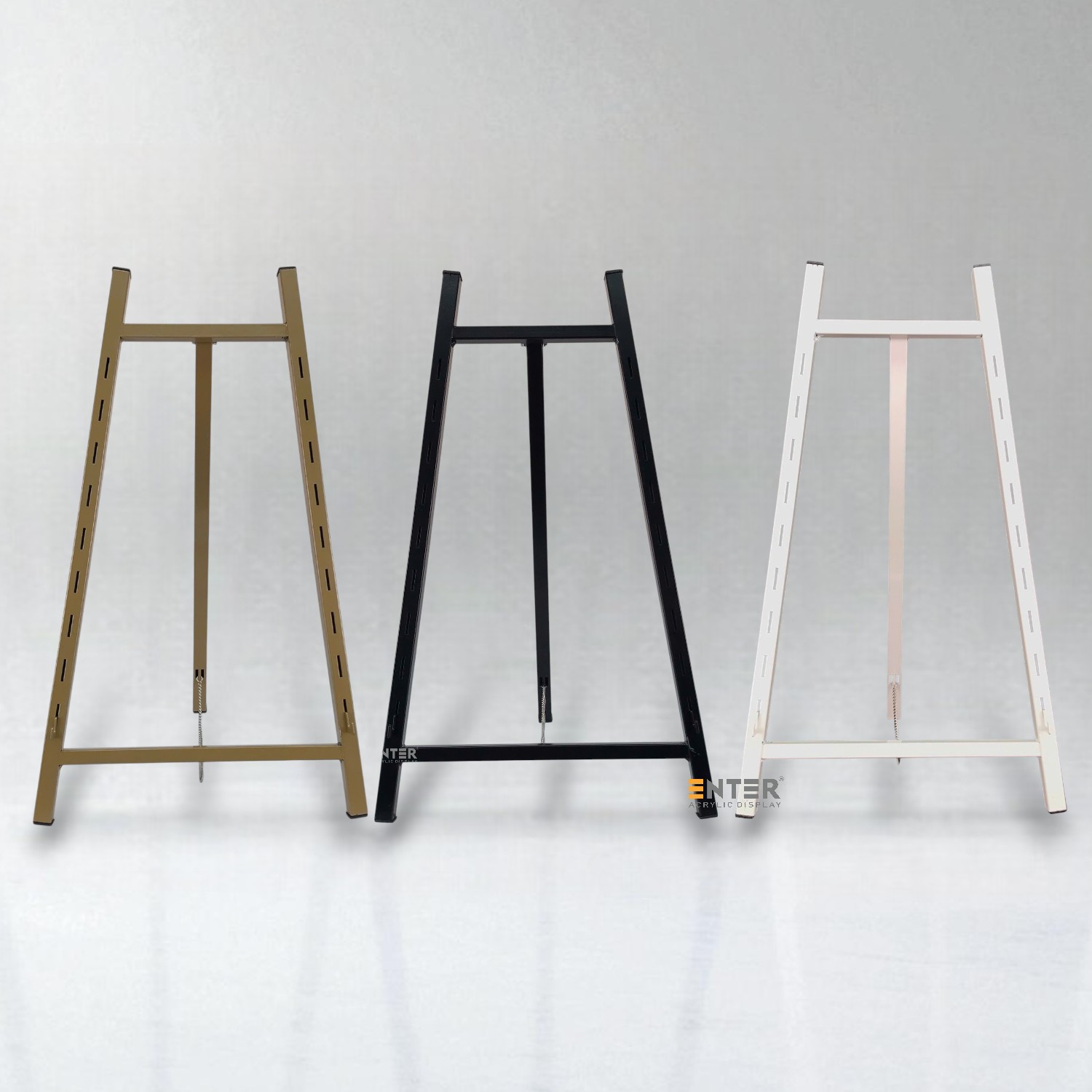 Khung vẽ - giá đỡ tranh Enter GV040 40cm đen / trắng / vàng