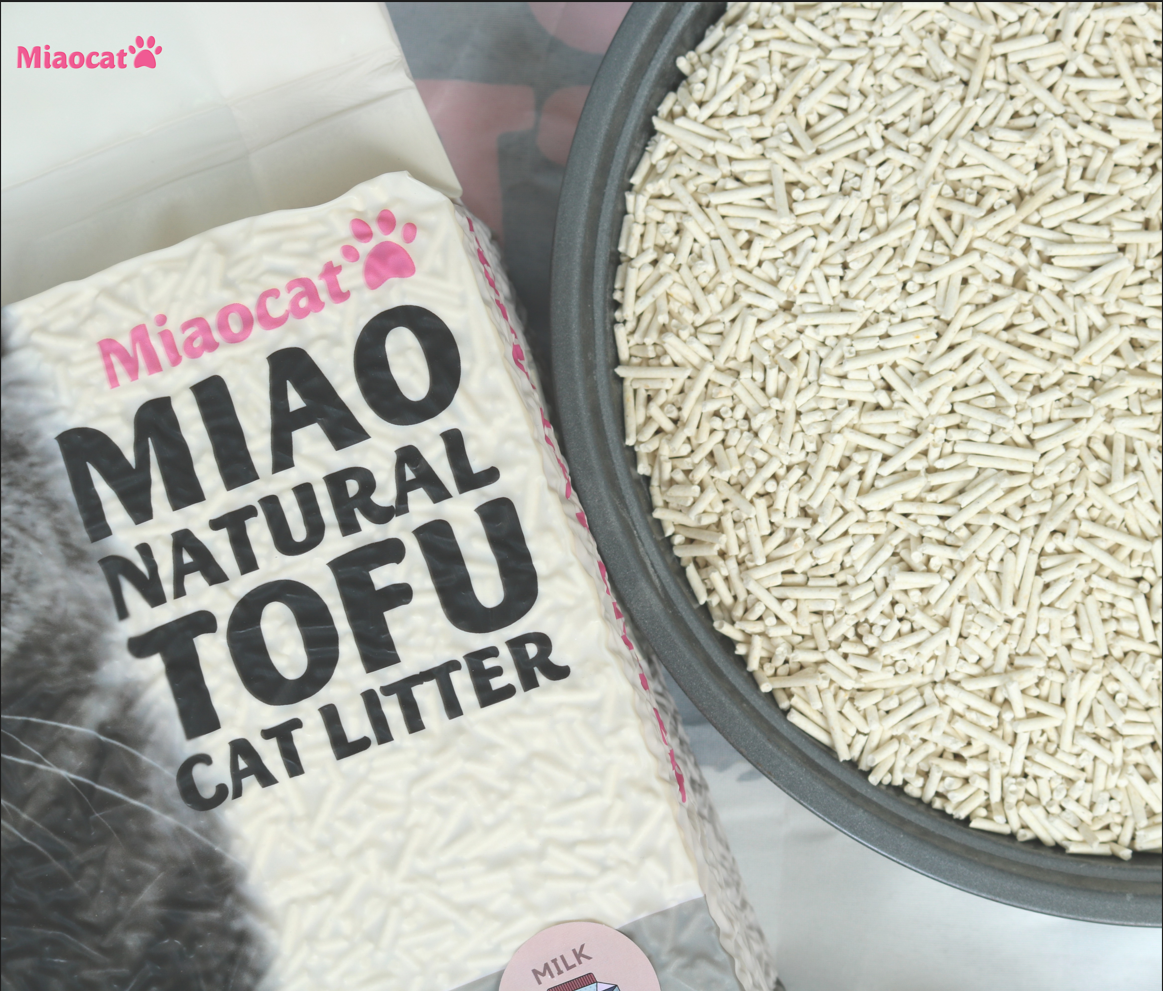 Cát đậu nành Miao vệ sinh cho mèo 6L - Miaocat