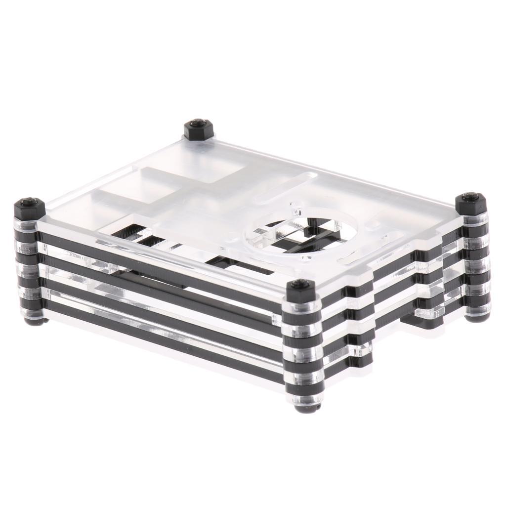 Clear Black Shell Case Box Enclosure for Raspberry Pi B+/Raspberry Pi 2