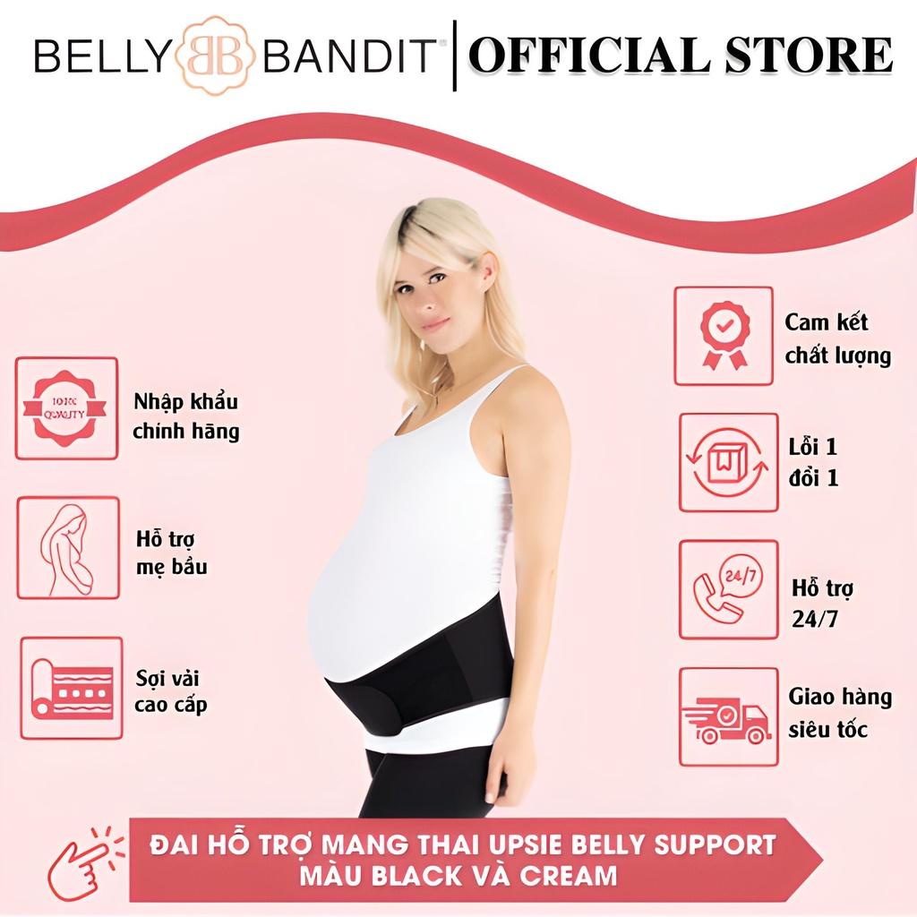 Đai đỡ bụng hỗ trợ mang thai Upsie Belly. Chính hãng Belly Bandit, Mỹ. Giảm đau, giảm áp lực nên bụng, lưng